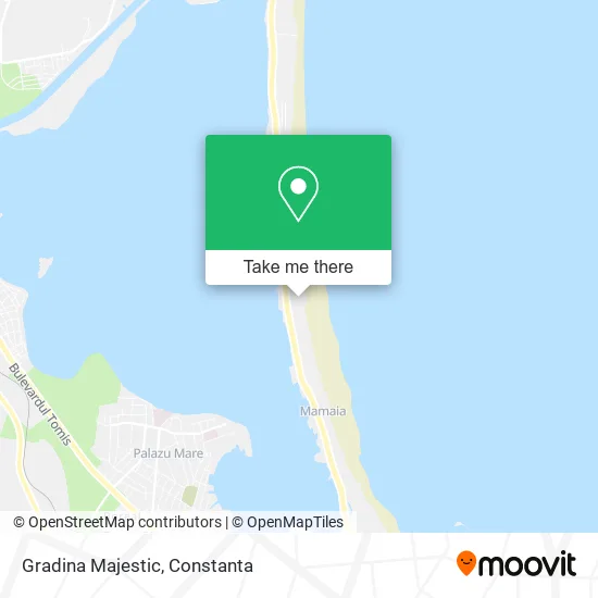 Gradina Majestic map