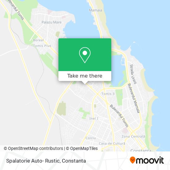 Spalatorie Auto- Rustic map