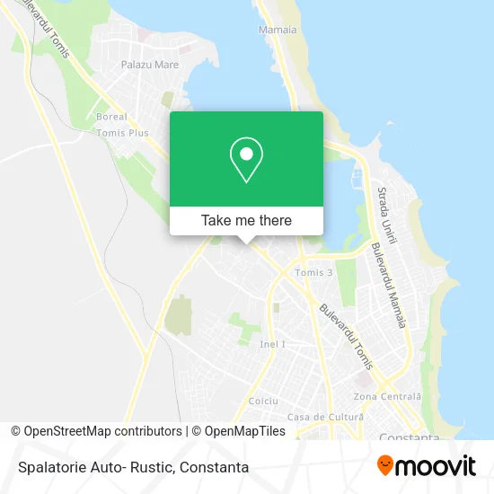 Spalatorie Auto- Rustic map