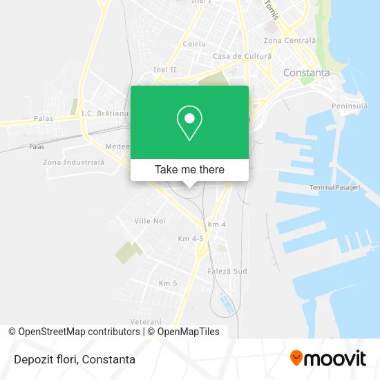 Depozit flori map