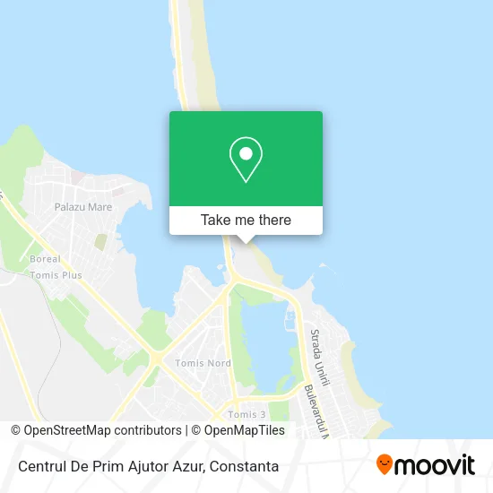 Centrul De Prim Ajutor Azur map