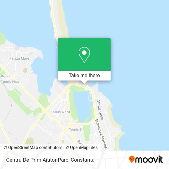 Centru De Prim Ajutor Parc map