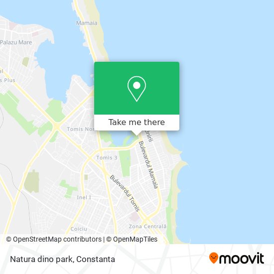 Natura dino park map