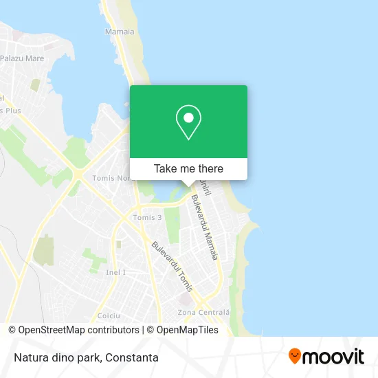 Natura dino park map