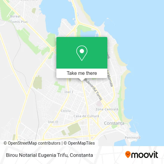 Birou Notarial Eugenia Trifu map