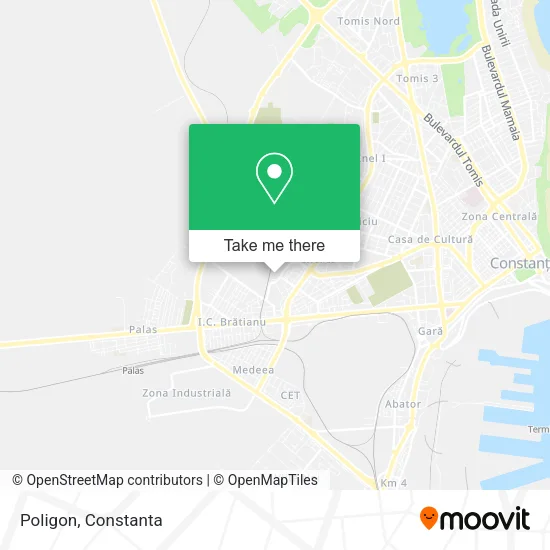 Poligon map