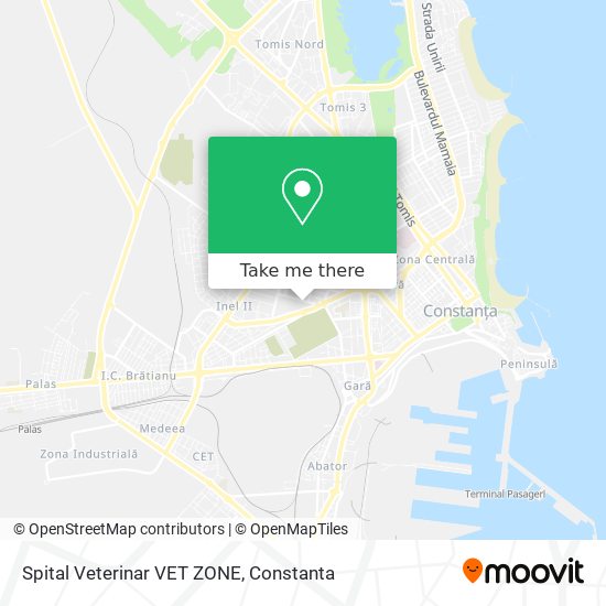 Spital Veterinar  VET ZONE map