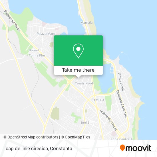 cap de linie ciresica map