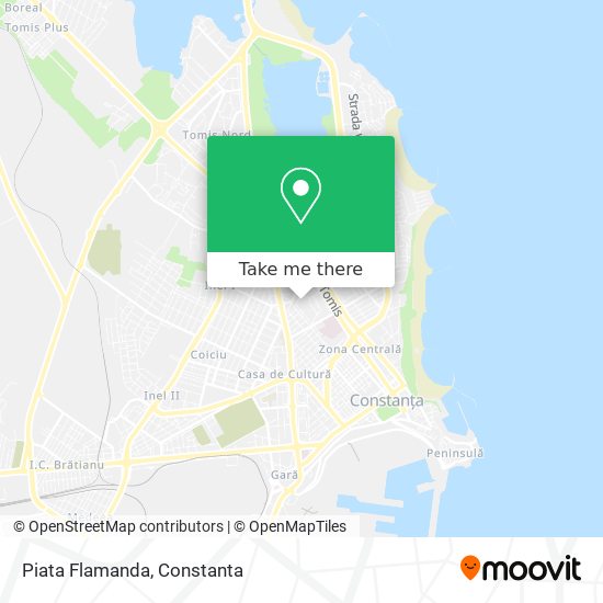Piata Flamanda map