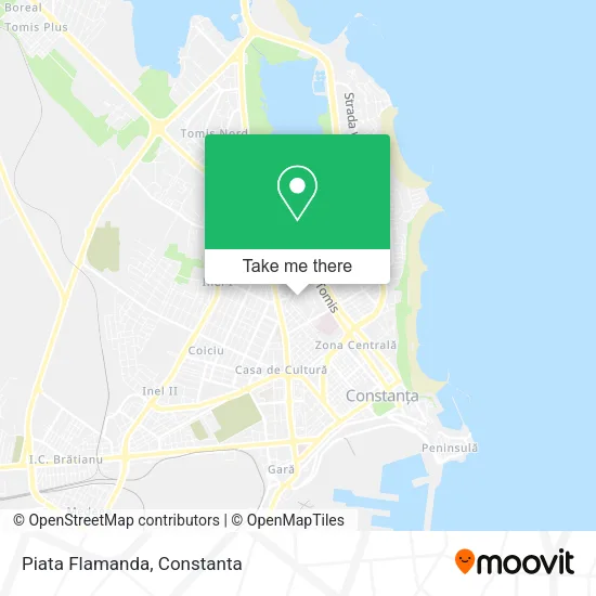 Piata Flamanda map