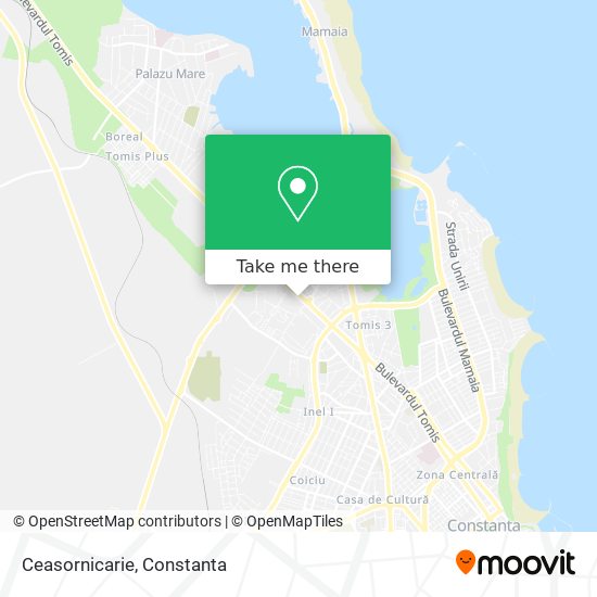 Ceasornicarie map