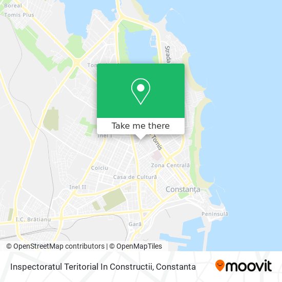 Inspectoratul Teritorial In Constructii map
