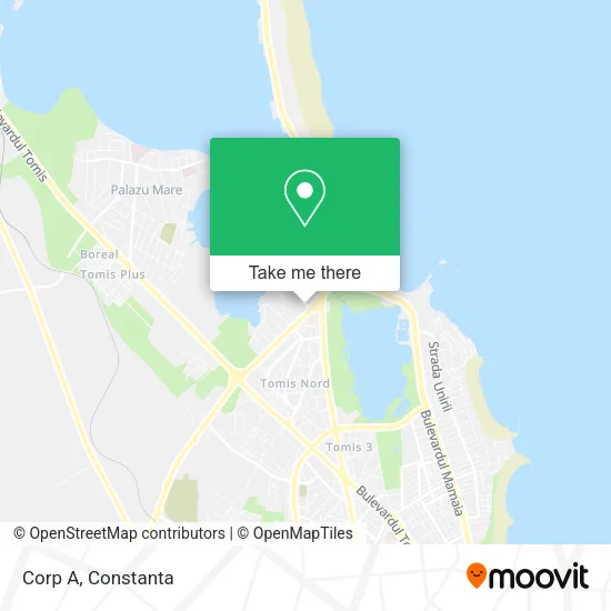 Corp A map