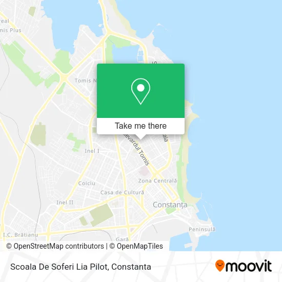 Scoala De Soferi Lia Pilot map