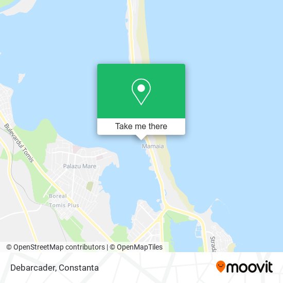 Debarcader map
