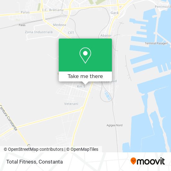 Total Fitness map