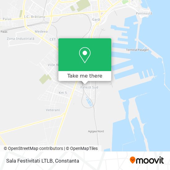 Sala Festivitati LTLB map