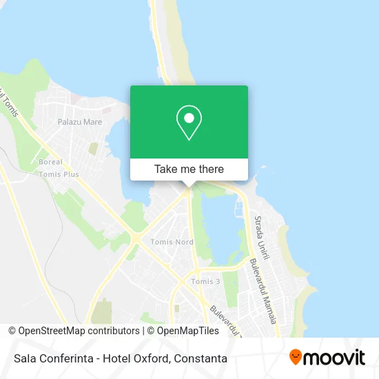 Sala Conferinta - Hotel Oxford map