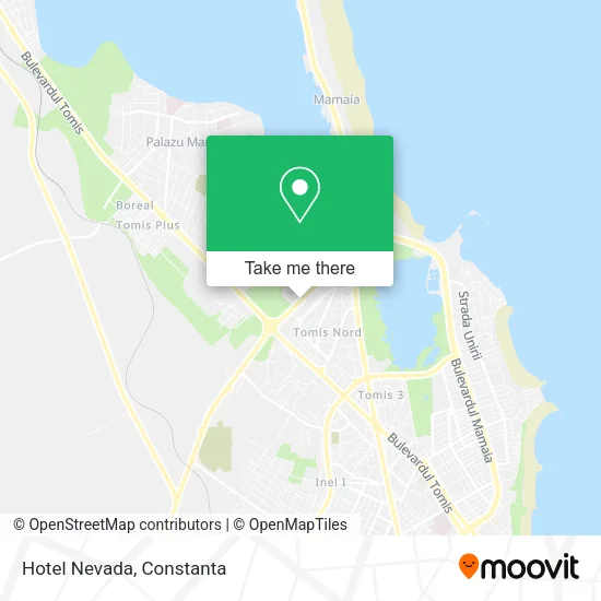 Hotel Nevada map