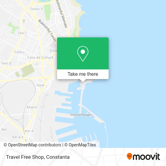 Travel Free Shop map