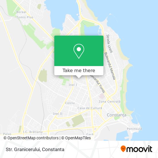 Str. Granicerului map