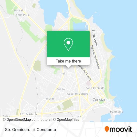 Str. Granicerului map
