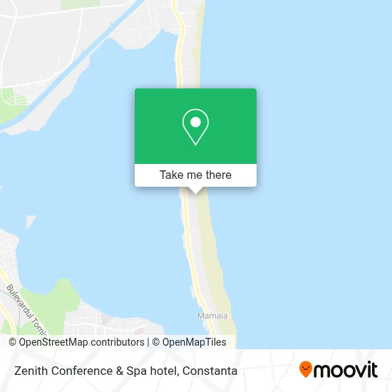 Zenith Conference & Spa hotel map