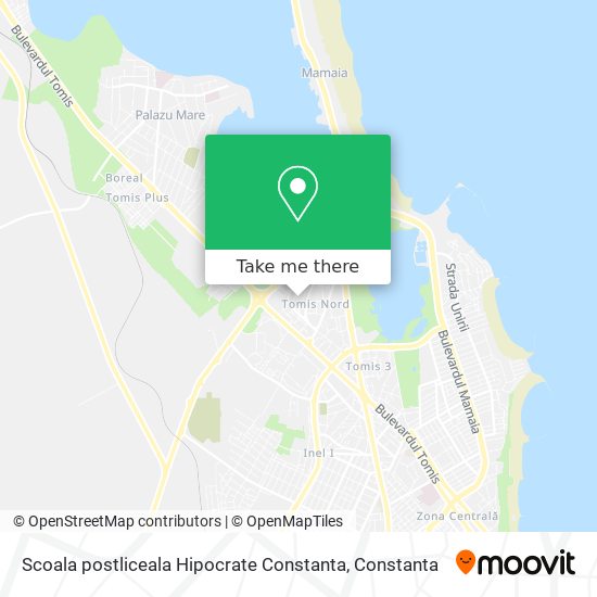 Scoala postliceala  Hipocrate  Constanta map