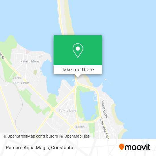Parcare Aqua Magic map