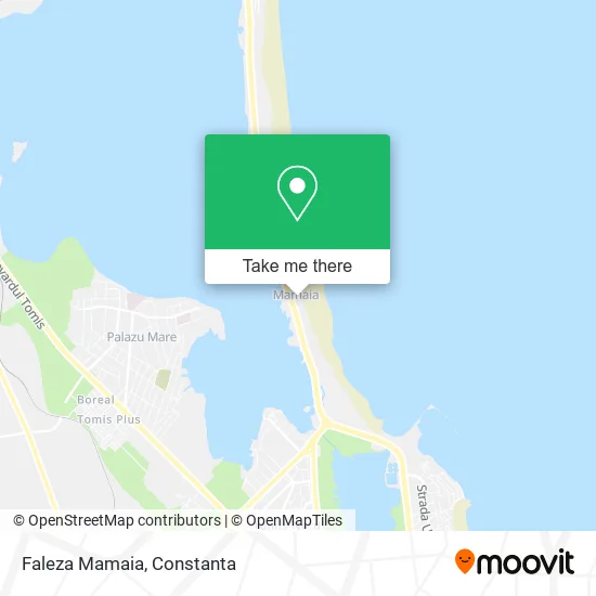 Faleza Mamaia map