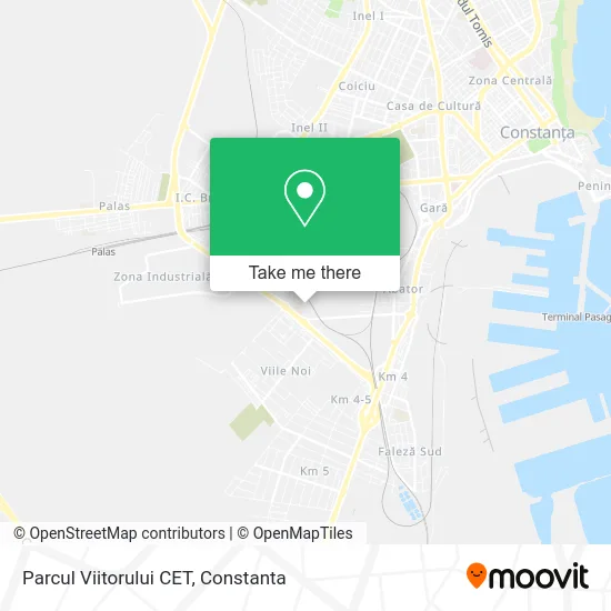 Parcul Viitorului CET map