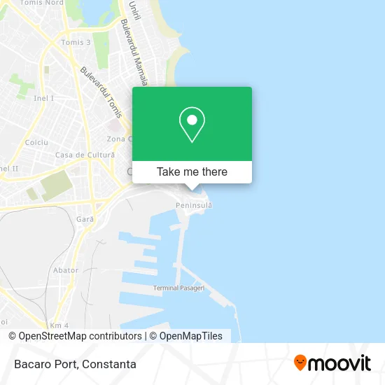 Bacaro Port map