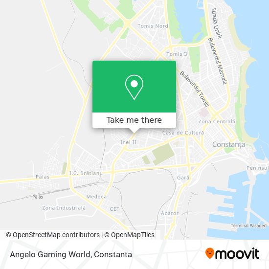 Angelo Gaming World map
