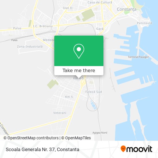 Scoala Generala Nr. 37 map