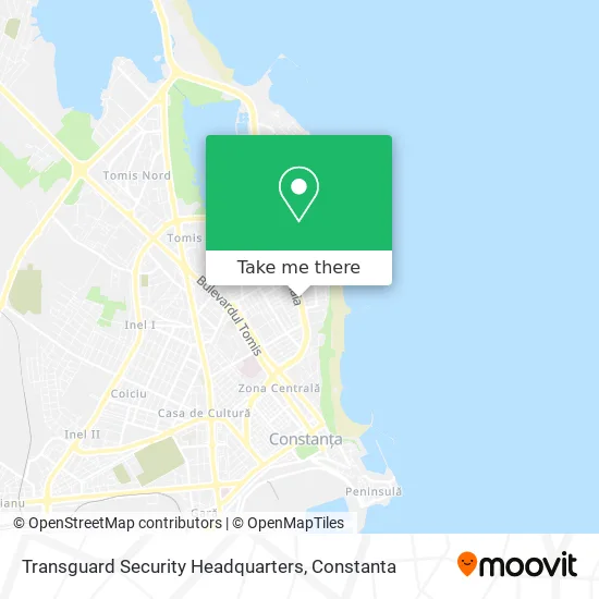 Transguard Security Headquarters map