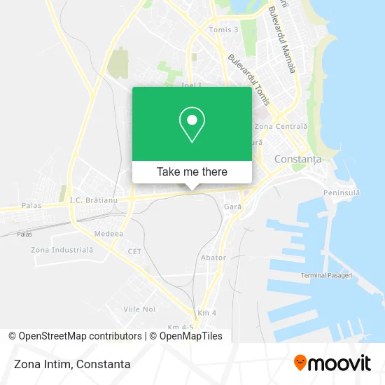 Zona Intim map