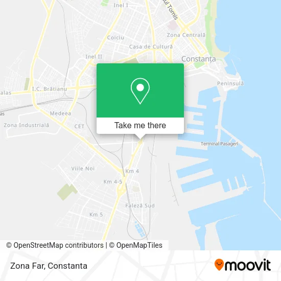 Zona  Far map