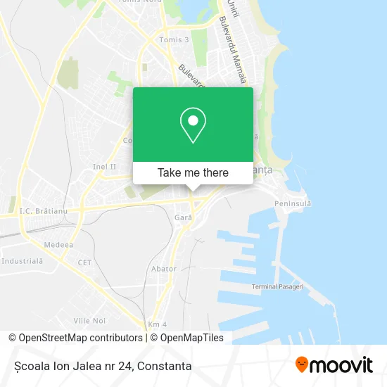 Școala  Ion Jalea  nr 24 map