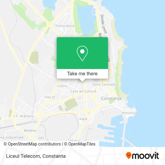 Liceul Telecom map