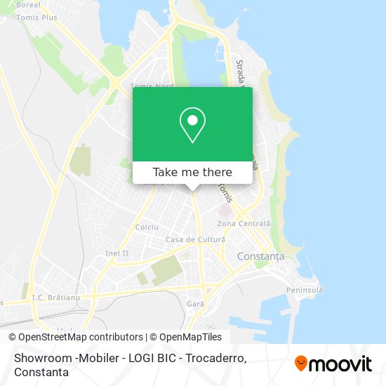 Showroom -Mobiler - LOGI BIC - Trocaderro map