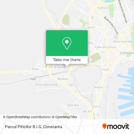 Parcul Piticilor B.I.G map
