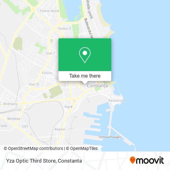 Yza Optic Third Store map
