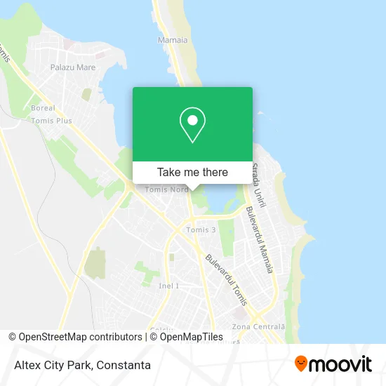 Altex City Park map