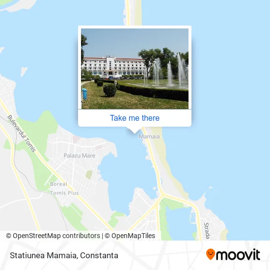 Statiunea Mamaia map