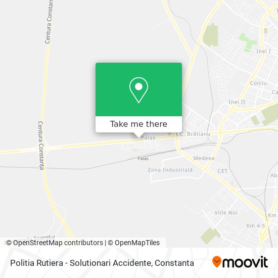 Politia Rutiera - Solutionari Accidente map
