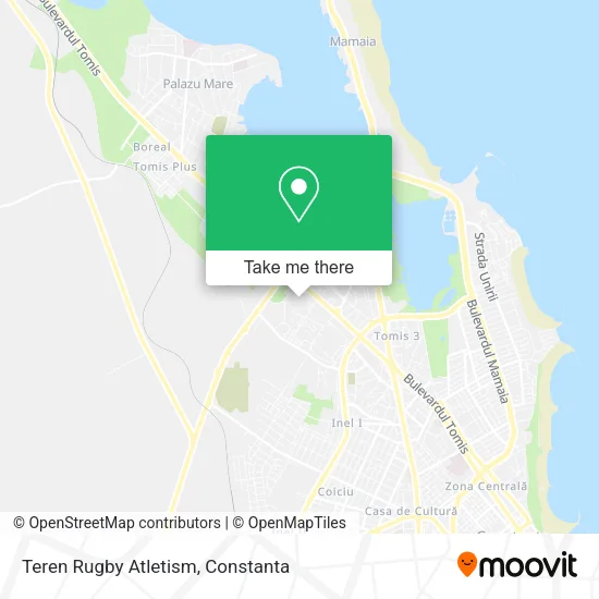Teren Rugby Atletism map