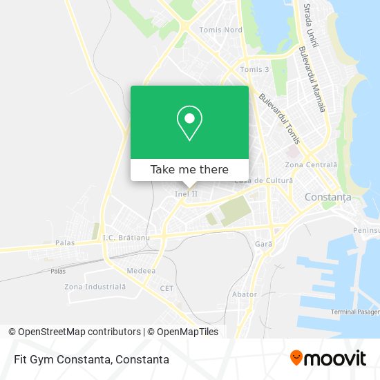 Fit Gym Constanta map