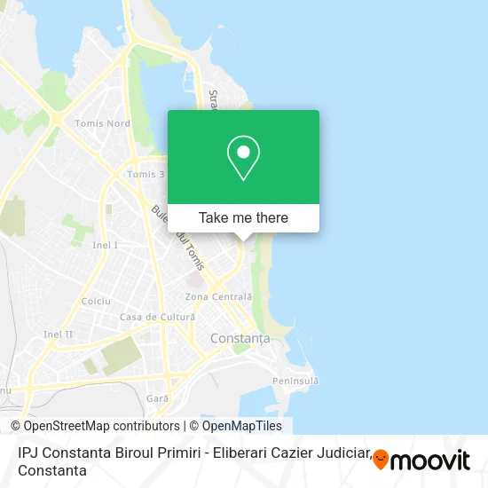 IPJ Constanta Biroul Primiri - Eliberari Cazier Judiciar map