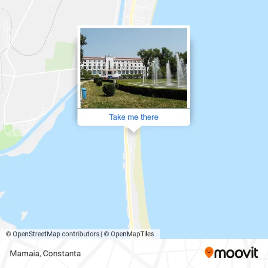 Mamaia map