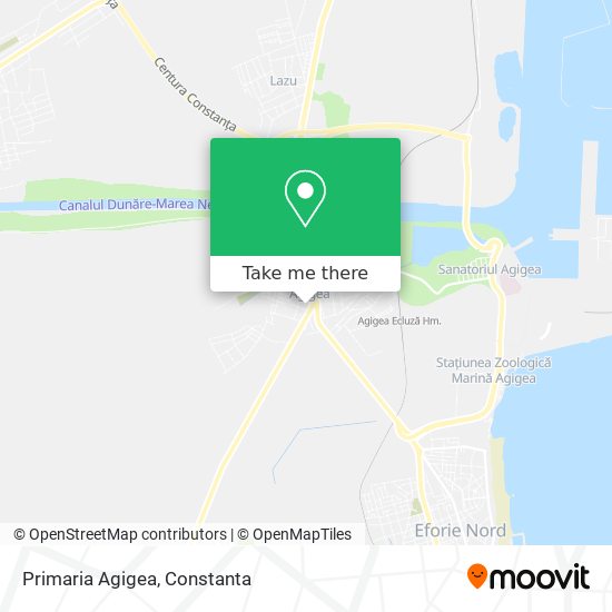 Primaria Agigea map